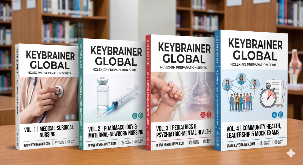 KeyBrainer NCLEX Volume 1: Safe & Effective Care Environment Cover